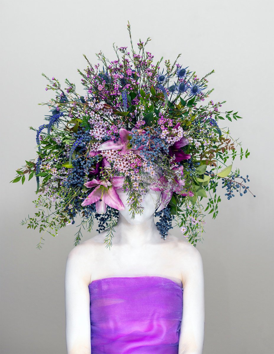 Surrealistic Portrait Photograph By Ziesook You, 21 X 27", Scent Of Austin 01242025, Original Artwork