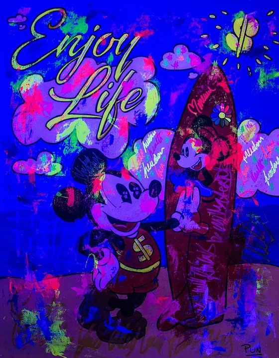 Enjoy ft. Mickey Mouse and Minnie Mouse