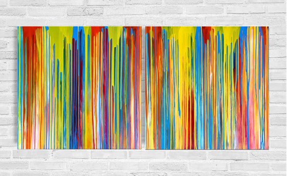 Take Me Over - XL Diptych - FREE SHIPPING TO EUROPE!