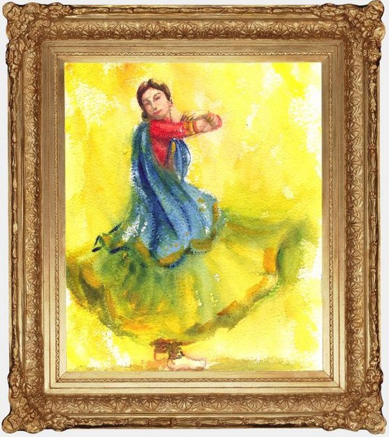 Indian Kathak Dancer 3