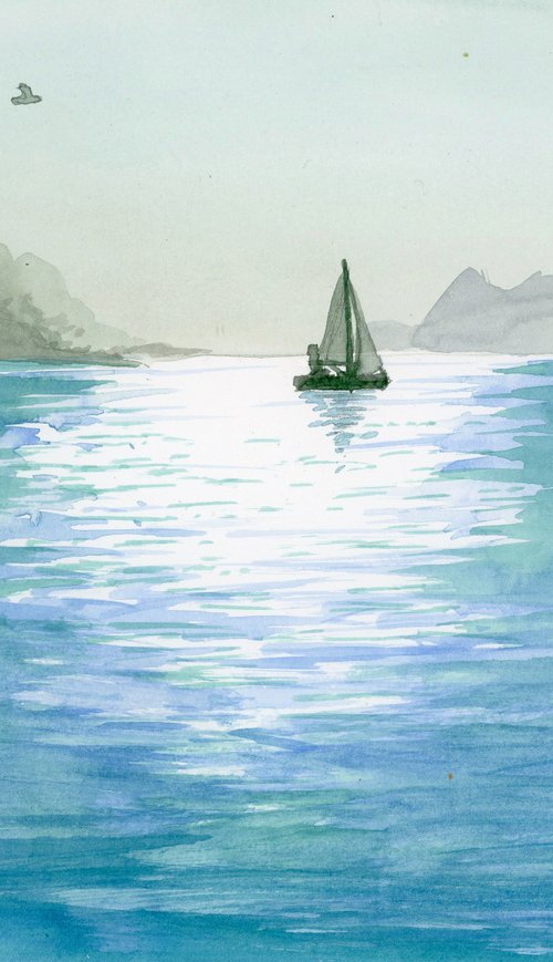Sailing Alone by Lisa Mann