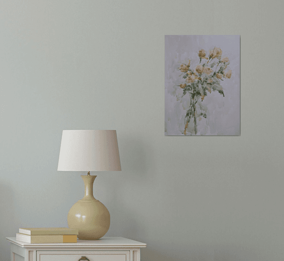 Roses. Original painting.