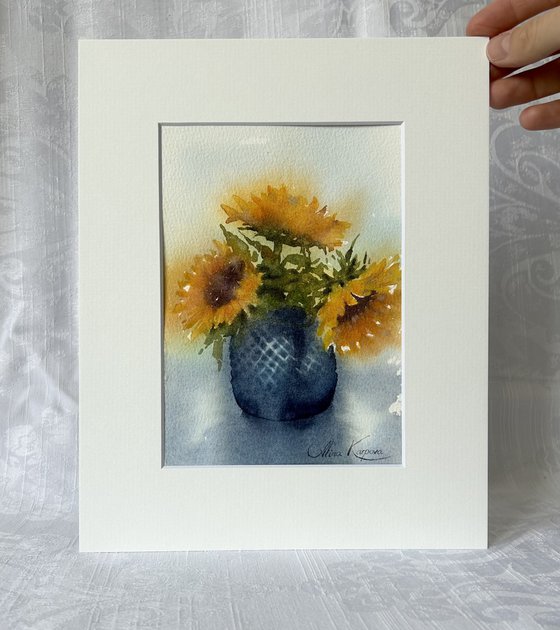 Sunflowers miniature