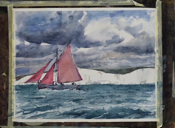 Sailing by the white cliffs