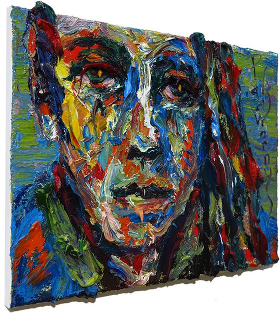 Original Oil Painting Portrait