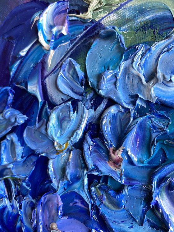 Hydrangea Garden I — Large Floral