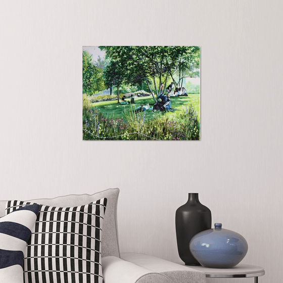 Summertime QE2 Park London