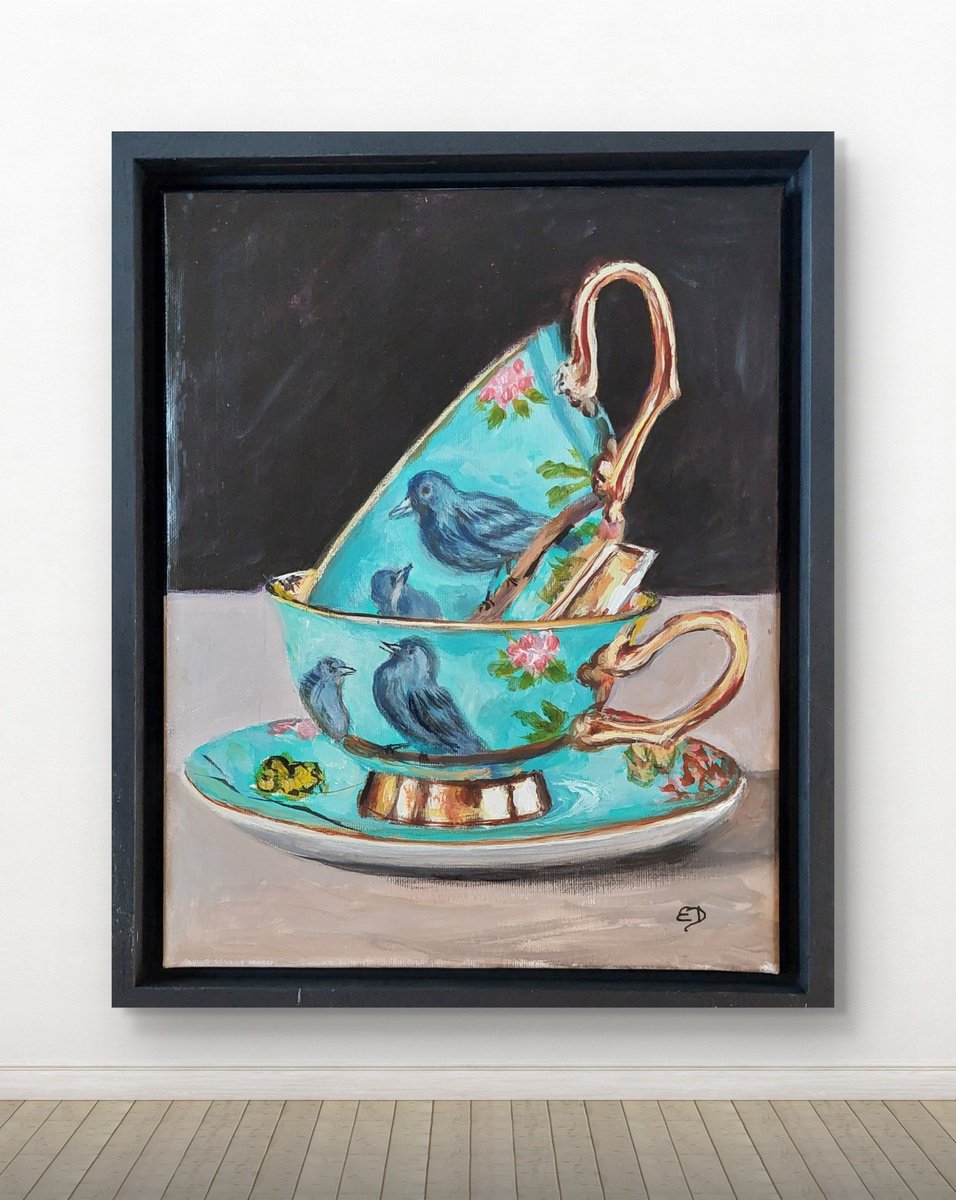 Tea For Two By Els Driesen, 11 X 1, Artwork For Sale On Artfinder