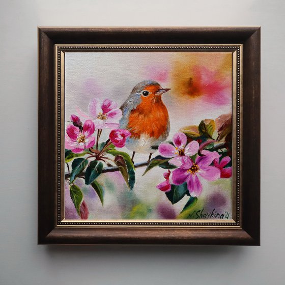 Robin Bird Painting