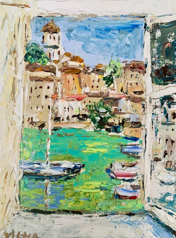 Open window. French Riviera