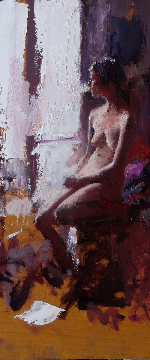 At the window by Manuel Leonardi