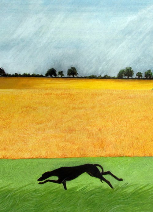 'Houndscape' by Jane Miller-Robinson BA (Hons)