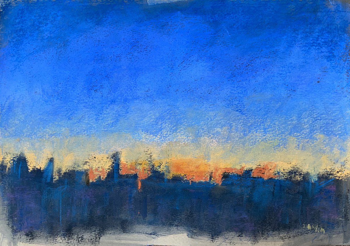 Sunset Cityscape by Jessica Davidson