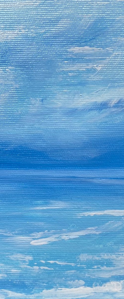 Summer Blue Sky, Water #1 by Nataliia Krykun