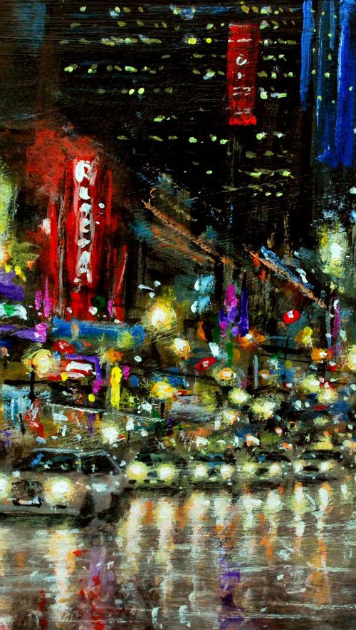 New York In night 31 by Vishalandra Dakur