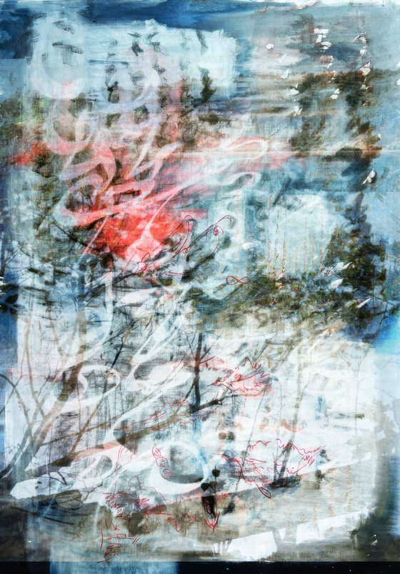 Abstract autumn Garden
