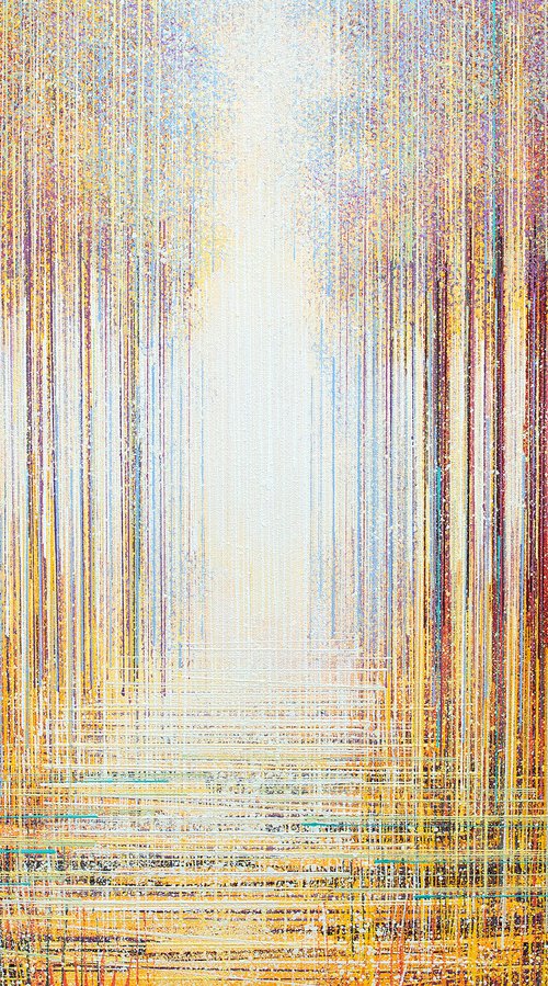 Autumn Trees At Sunset Composition #3 by Marc Todd