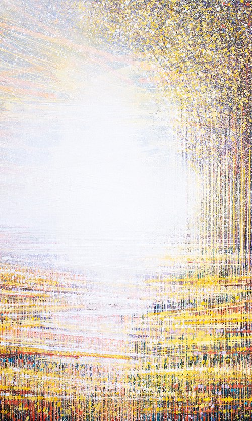 Autumn Trees At Sunset Composition #4 by Marc Todd