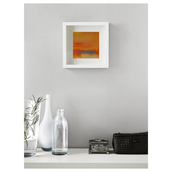 Abstract 0848 - Framed, original painting