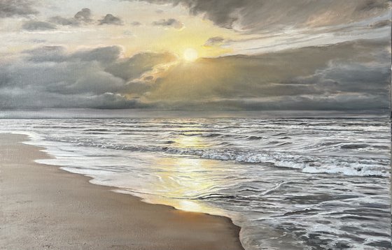 Storm in Golden Light