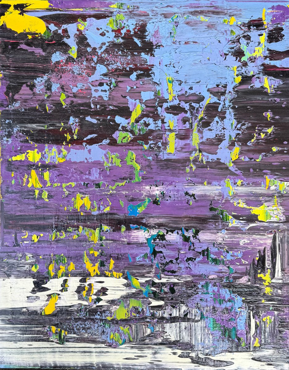 Purple Drift By Svitlana Andriichenko, 16 X 20, Artwork For Sale On Artfinder
