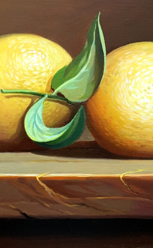 Two lemons by Olexandr Romanenko