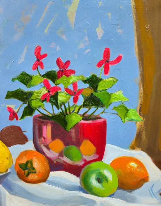 Still life with flowers