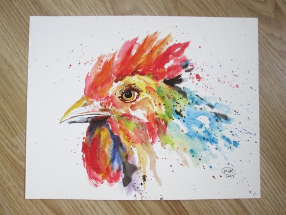 Colourful Rooster