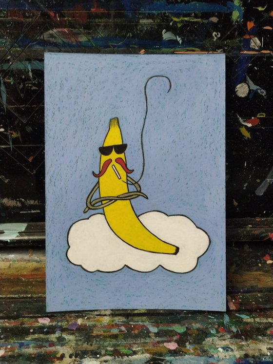 Mister Banana in the sky