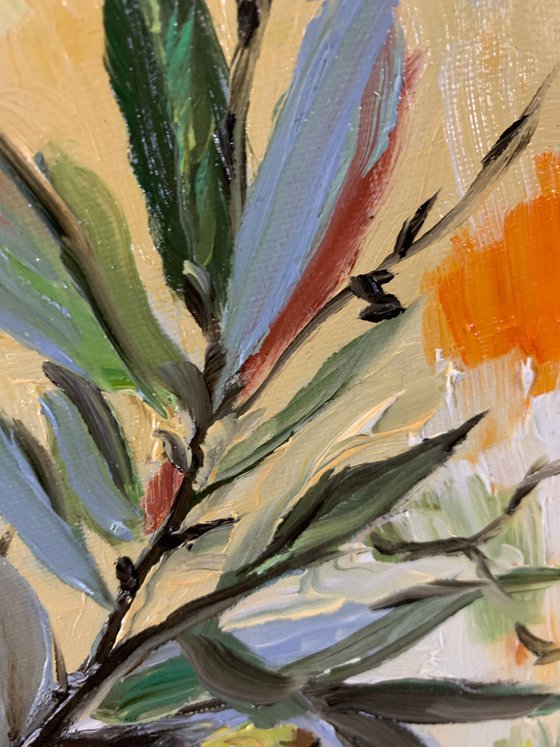 Olive branches.