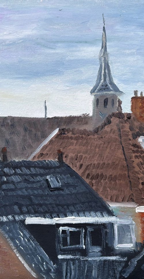 Rooftops of Coevorden by Dmitry Fedorov