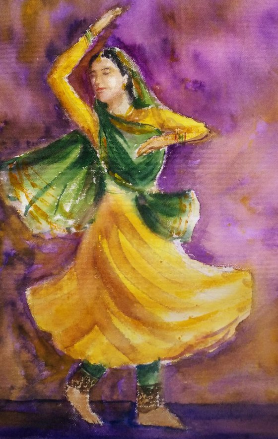 Kathak Dancer of India