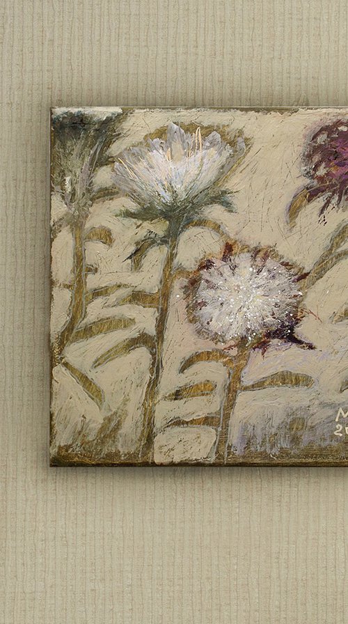 Naive flowers by Margarita Alexandrova