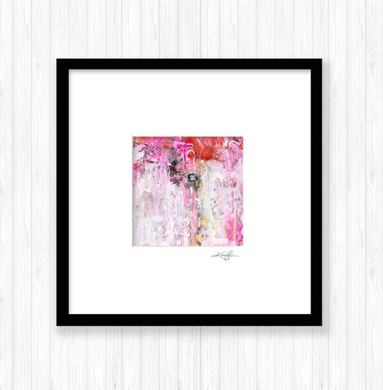 Pretty In Pink - Abstract Painting by Kathy Morton Stanion