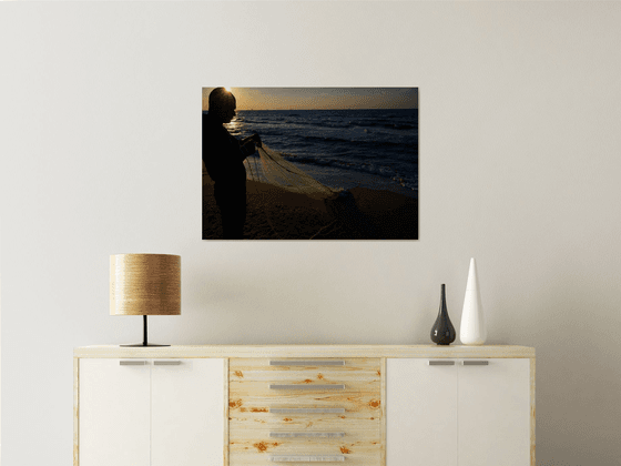 The fisherman III | Limited Edition Fine Art Print 1 of 10 | 75 x 50 cm