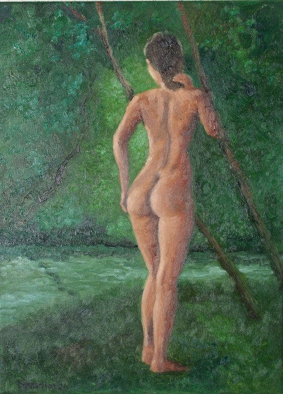 The Lovely Bather