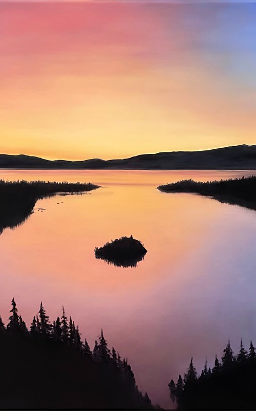 Sound of Silence. Landscape by Alla Kallass