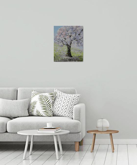 Sakura is blooming
