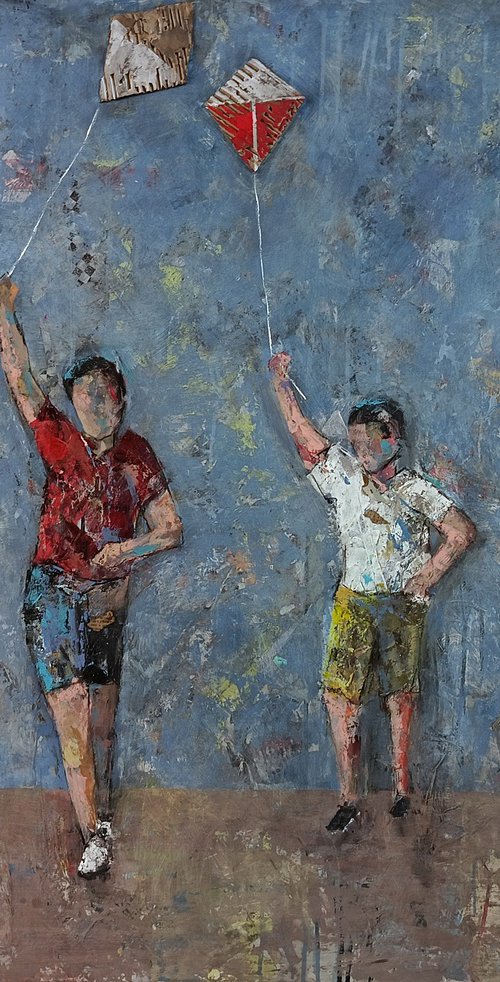 NIÑOS CON COMETAS by Josep Pozo