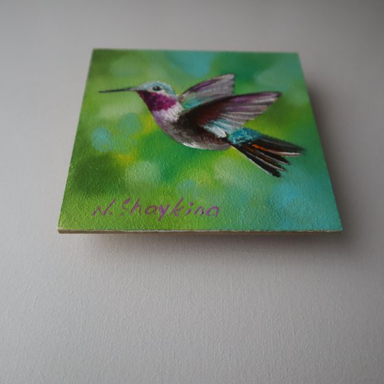 Vibrant Hummingbird Miniature