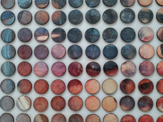 Warm sunshine (n.722) - Dot Art series