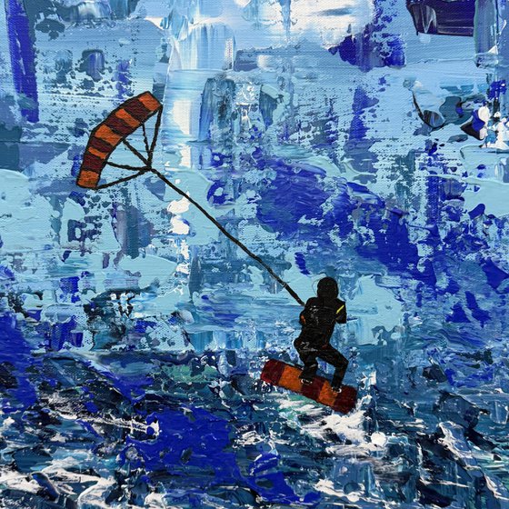 Into the blue unknown