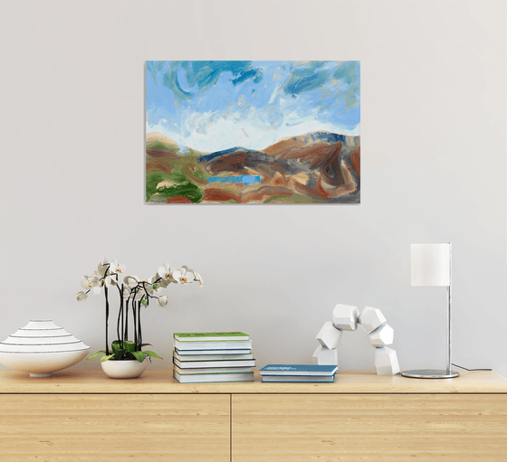 Small Lake in the Hills