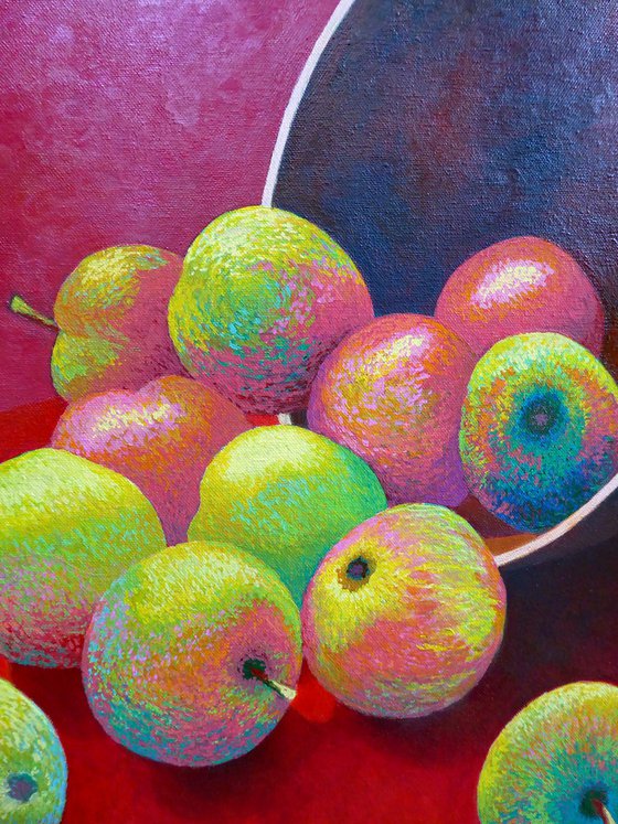 SPILLED BOWL OF APPLES ii