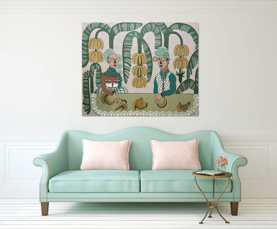 Love at the banana plantation