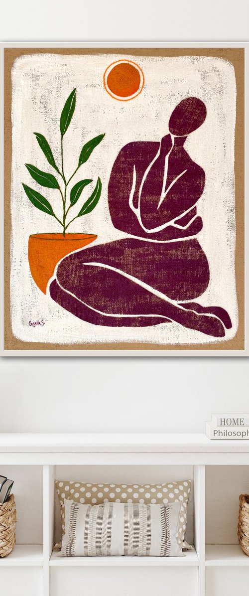 Embracing Myself 2 by Gisella Stapleton