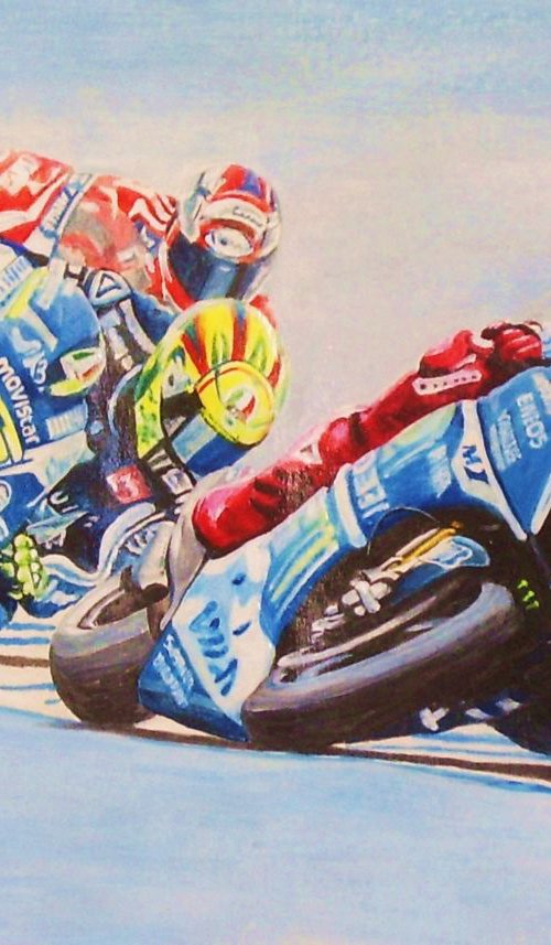 Jorge, Vale and Dovi by Max Aitken