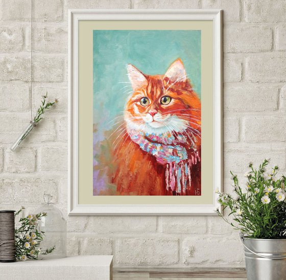 Ginger Cat Portrait