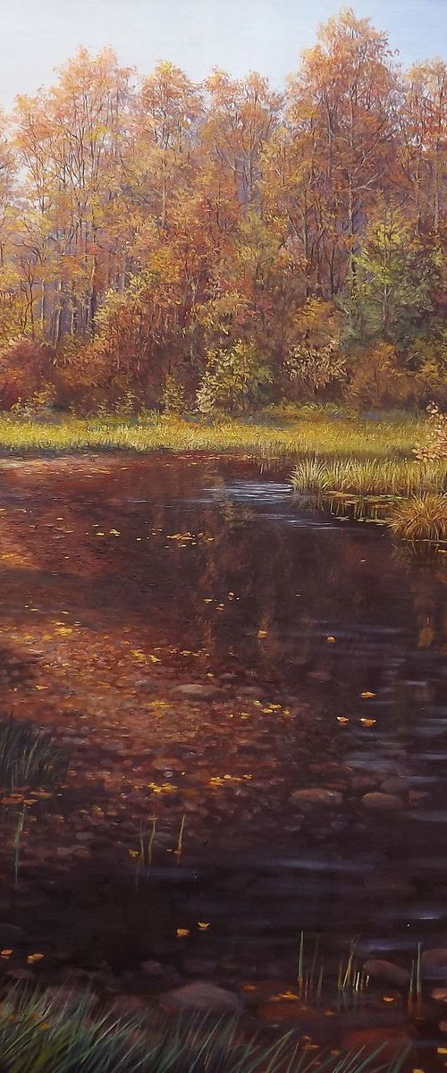 Forest Brook 2 by Oleg Riabchuk