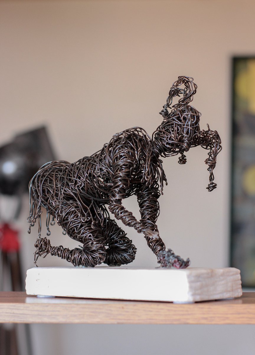 Expressive Sculpture , Frog By Karen Axikyan, 9 X 9, Artwork For Sale On Artfinder